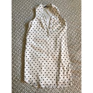 Express polka dot dress